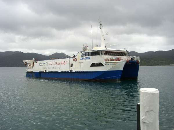 Sea Link ferry to Great Barrier Island
